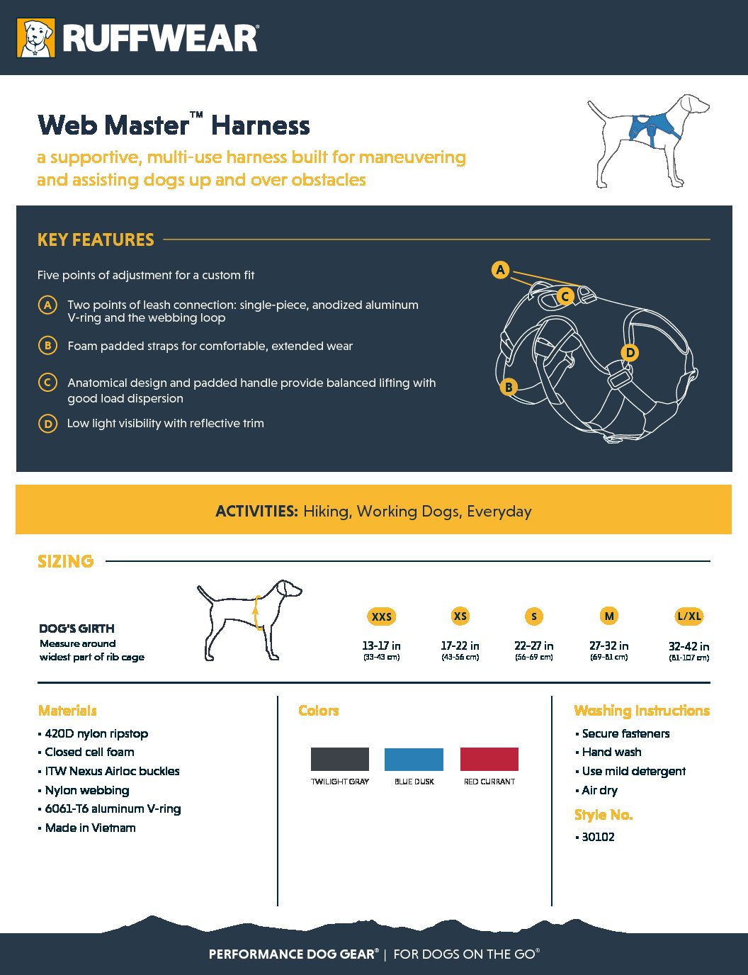 Ruffwear Web Master Harness - Afbeelding 7